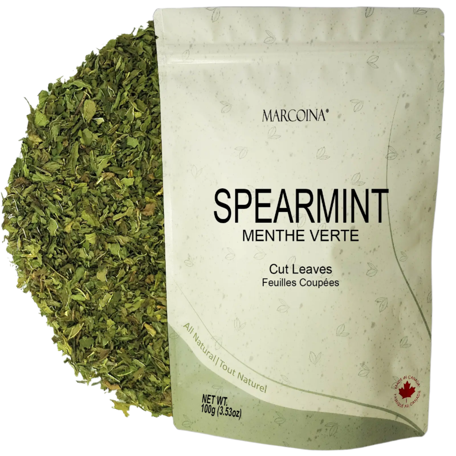 Feuilles de menthe verte 100 g