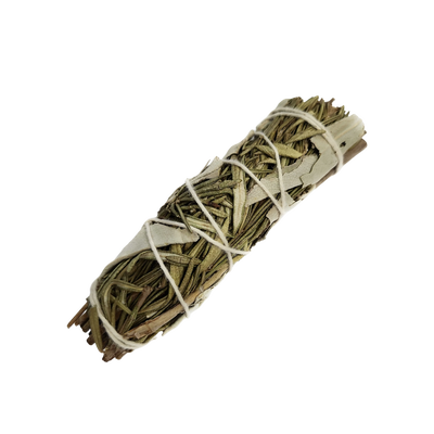 White Sage &amp; Rosemary Bundle (4 inches) - Quantity: 1