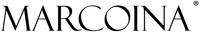 Marcoina logo in black text on a white background
