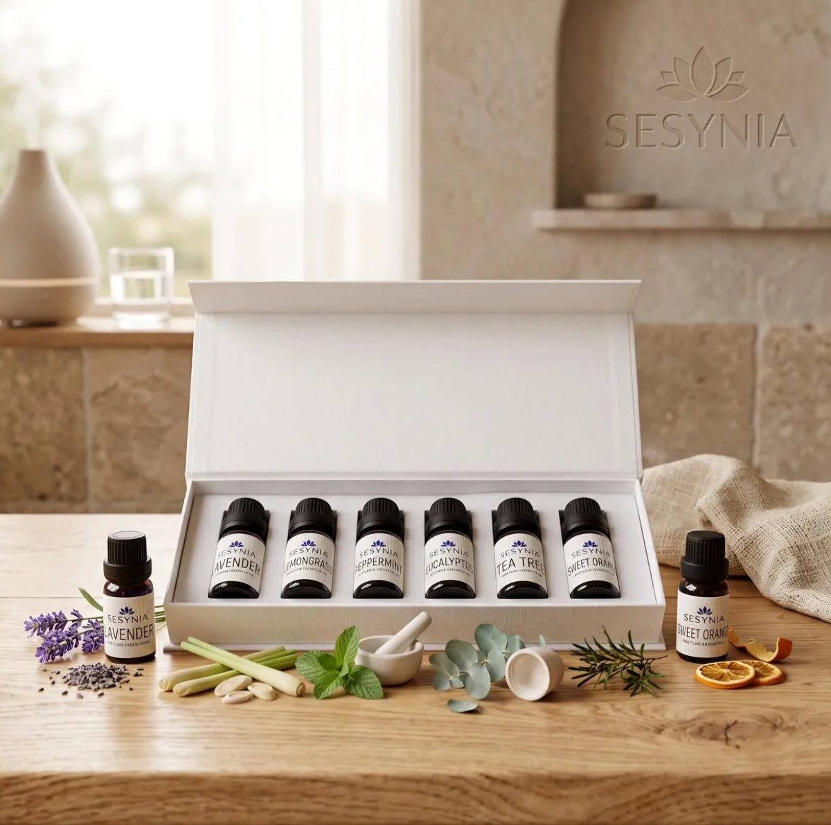 Sesynia 100% Pure Essential Oil Set